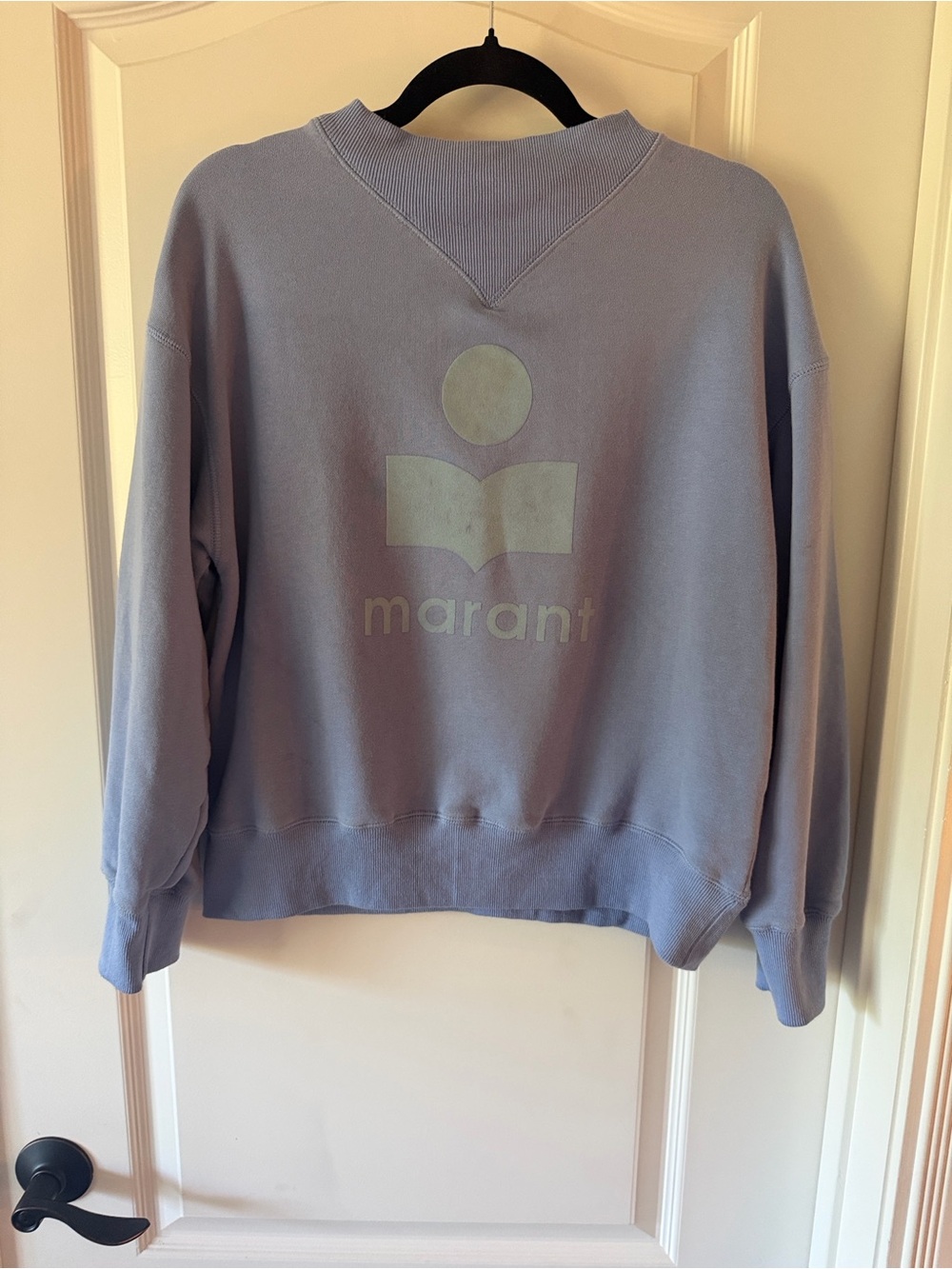Isabel Étoile Marant Light Blue Crewneck Sweater
